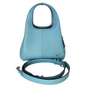 Coach Lana 23 Aquamarine Blue Leather Handbag Crossbody Bag Rare Color NWOT
